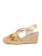 Damenplattformen im Espadrilles-Stil Mehrfarbig