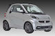 Motordrome Picior de picior de Autoturism Sideways Spoiler suplimentar pentru Smart ForTwo 451 2007-2014 Compatibile cu Smart PentruDoi