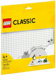 Lego Classic White Baseplate για 4+ Ετών