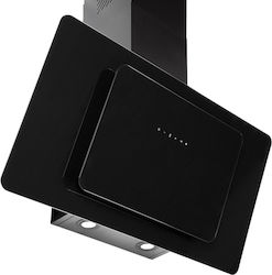 Pyramis Fiero Απορροφητήρας Καμινάδα 90cm Μαύρος