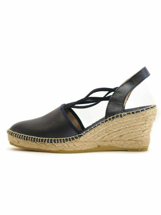 Damen Espadrilla mit Glattleder