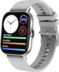 NO.1 DT94 43mm Smartwatch with Heart Rate Monitor (Gray)