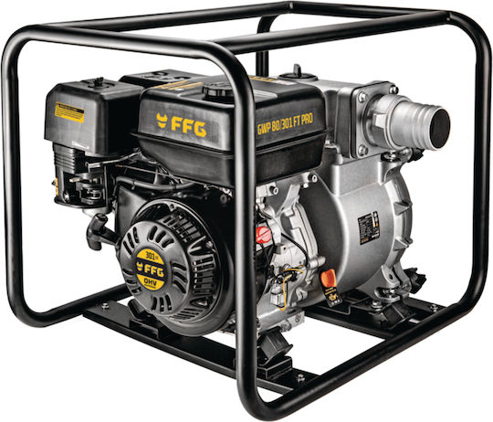 FFG GWP 80/301 FT PRO Βενζινοκίνητη Αντλία Επιφάνειας 10hp Ακάθαρτων Υδάτων