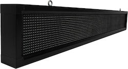 GloboStar LED скролиращ панел Едностранно Водоустойчив 168x24см Зелен