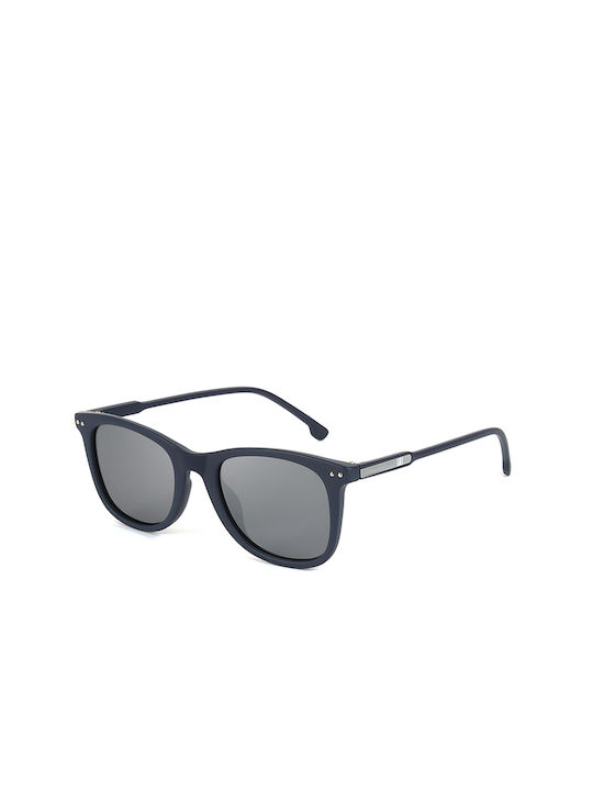 Polareye PL526 Men's Sunglasses with C4 Plastic Frame and Silver Mirror Lens