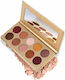 Miss Rose Paper Box Παλέτα με Σκιές Ματιών σε Στερεή Μορφή 25gr