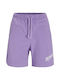 Jack & Jones Women's Sporty Shorts Purple