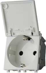 Lineme Power Socket White 1pcs