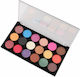 Miss Rose 18color Circle Παλέτα με Σκιές Ματιών σε Στερεή Μορφή 250gr