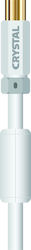 Crystal Audio Cablu Antenă Coaxial de sex masculin - Coaxial de sex feminin Alb 4m (DB 110-4)