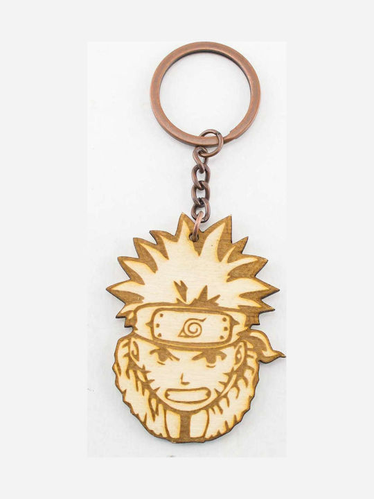 World of Wood Μπρελόκ World Uzumaki Naruto Ξύλινο