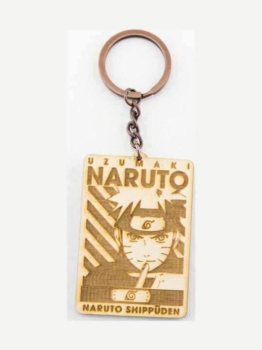 World of Wood Μπρελόκ Uzumaki Naruto Proster Ξύλινο