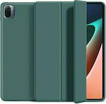 iNOS Smart Flip Cover Δερματίνης Πράσινο (Xiaomi Pad 5)