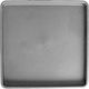 Viomes Linea 592 Square Plate Pot Grey Ash 25x25cm
