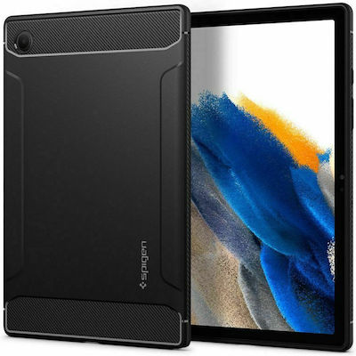 Spigen Rugged Armor Umschlag Rückseite Silikon Stoßfest Schwarz (Galaxy Tab A8) ACS04136