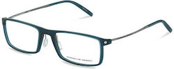 Porsche Design Rame Ochelari cu Titan Verde P8384 B