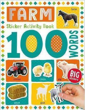 100 Farm Words Sticker Activity 100 Farm Words Sticker Activity