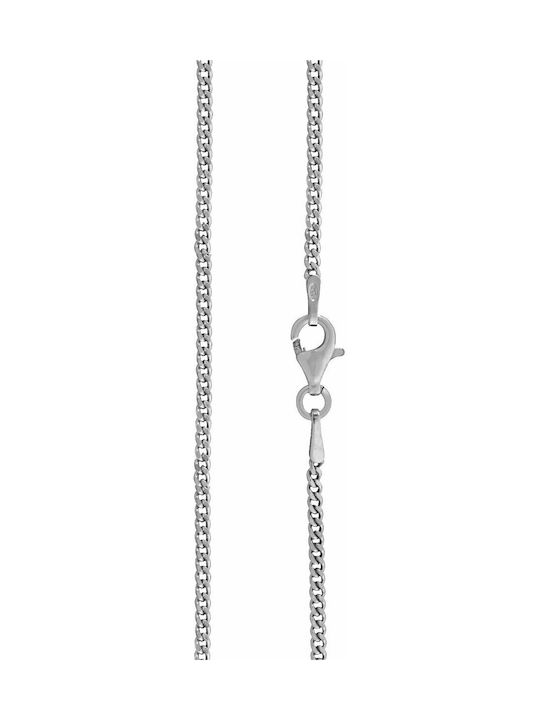 Mertzios.gr Silver Neck Chain