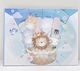 Riniotis Animals in Hot Air Balloon Cardboard Guest Book Animals in Hot Air Balloon