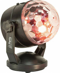 Moving Light LED Party Light & Sound KIDZ-DISCO Ball RGB