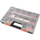 Organizator pentru Compartimentul de Unelte 15 Locuri cu Compartimente Reglabile Neagră 39x29x6.5cm.