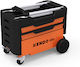Kendo Wheeled Metallic Tool Carrier 4 Slot W70xD38xH53.5cm
