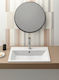 GSI Kube-X Undermount Sink Porcelain 58x40x16cm White