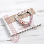 ΖΒΕ798 Wedding Wish Book White