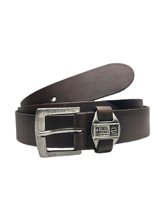 40103 Herren Gürtel Leder Braun