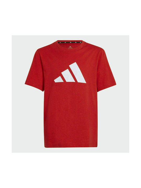 Adidas Παιδικό T-shirt Κόκκινο