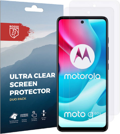 Rosso Ultra Clear Screen Protector 2τμχ (Motorola Moto G60 S)