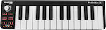 Plugger Midi Keyboard Pocket Key με 25 Πλήκτρα σε Μαύρο Χρώμα