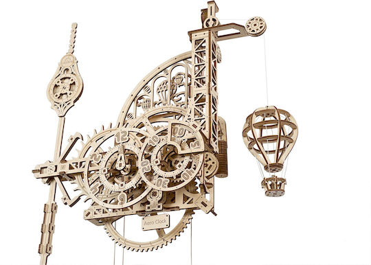 Ugears Bau- und Konstruktionsspielzeug Holz Konstruktionshängendes Pendeluhr