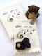 Raison D' Etre Set of baby towels 2pcs Dreamy Owl Beige