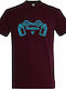 T-shirt Unisex " Spray us ", Burgundy