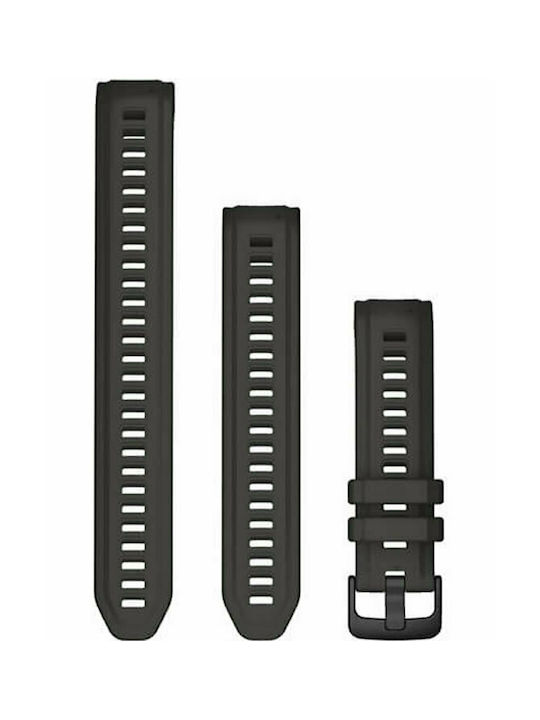 Garmin 20mm Armband Silikon Graphite (Garmin Instinct 2S) 010-13104-00