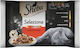 Sheba Selection In Sauce Wet Food for Adult Cats in Pouches with Lamb, Beef, Turkey, Chicken, Calf, Duck, Poultry and Salmon 4x85gr