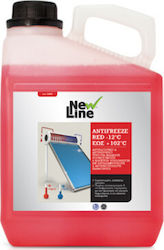 New Line Antifreeze Red -12°C + 102°C Solar Water Heater Antifreeze 5L