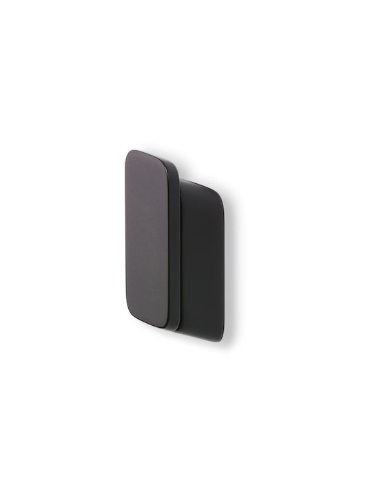 Geesa Shift Single Wall-Mounted Bathroom Hook Black 99637-400