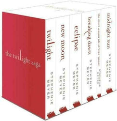 Twilight Saga 6 Book Set, Capac alb