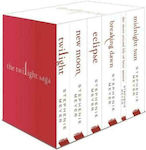 Twilight Saga 6 Book Set, White Cover