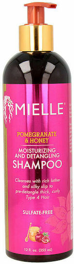 Mielle Organics Pomegranate & Honey Sampon de par Hidratării pentru Toate Tipurile de Păr 355ml