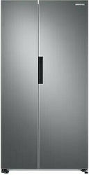 Samsung Side-by-Side Refrigerator 652lt Total NoFrost H178xW91.2xD71.6cm Inox