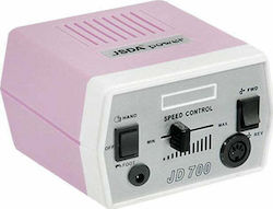 JSDA JD700 Nagelfräser Strom 35W Rosa mit Pedal mit 30000 Umdrehungen pro Minute