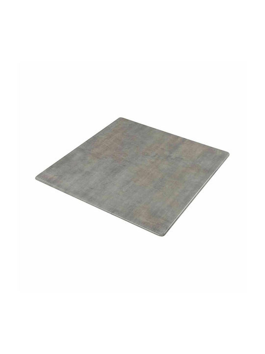 Woodwell Contract Sliq Rectangular Chipboard Table Surface Cement 120x70cm