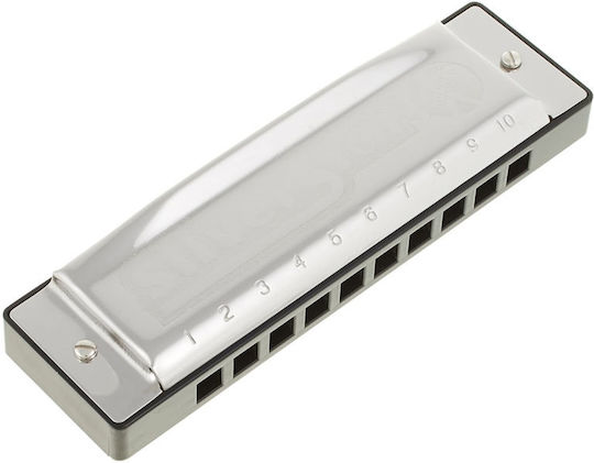 Hohner Διατονική Φυσαρμόνικα Silver Star 504/20 Τονικότητας Bb Ματζόρε