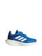 Adidas Αθλητικά Παιδικά Παπούτσια Running Tensaur Run 2.0 CF K με Σκρατς Blue Rush / Core White / Dark Blue