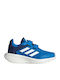 Tensaur Run 2.0 CF K Încălțăminte Sport Copii Alergare cu Închidere Hoop & Loop Blue Rush / Core White / Dark Blue