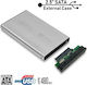 Case for Hard Drive 2.5" SATA III with Connection USB 2.0 Silver