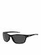 Under Armour Unisex Sunglasses with Black Plastic Frame and Black Lens UA UNDENIABLE 807/KA